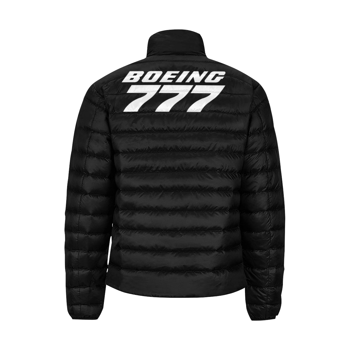 BOEING 777 Men's Stand Collar Padded Jacket e-joyer