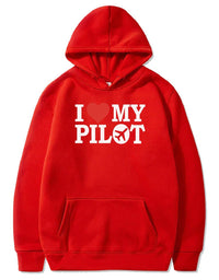 Thumbnail for I LOVE MY PILOT DESIGNED PULLOVER THE AV8R