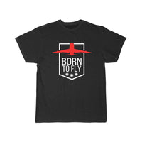 Thumbnail for Airplane - Born to fly T-SHIRT THE AV8R