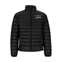 Thumbnail for CESSNA 206 Men's Stand Collar Padded Jacket e-joyer