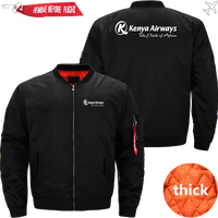 Thumbnail for KENYA AIRWAYS AIRLINES MA1 JACKET THE AV8R