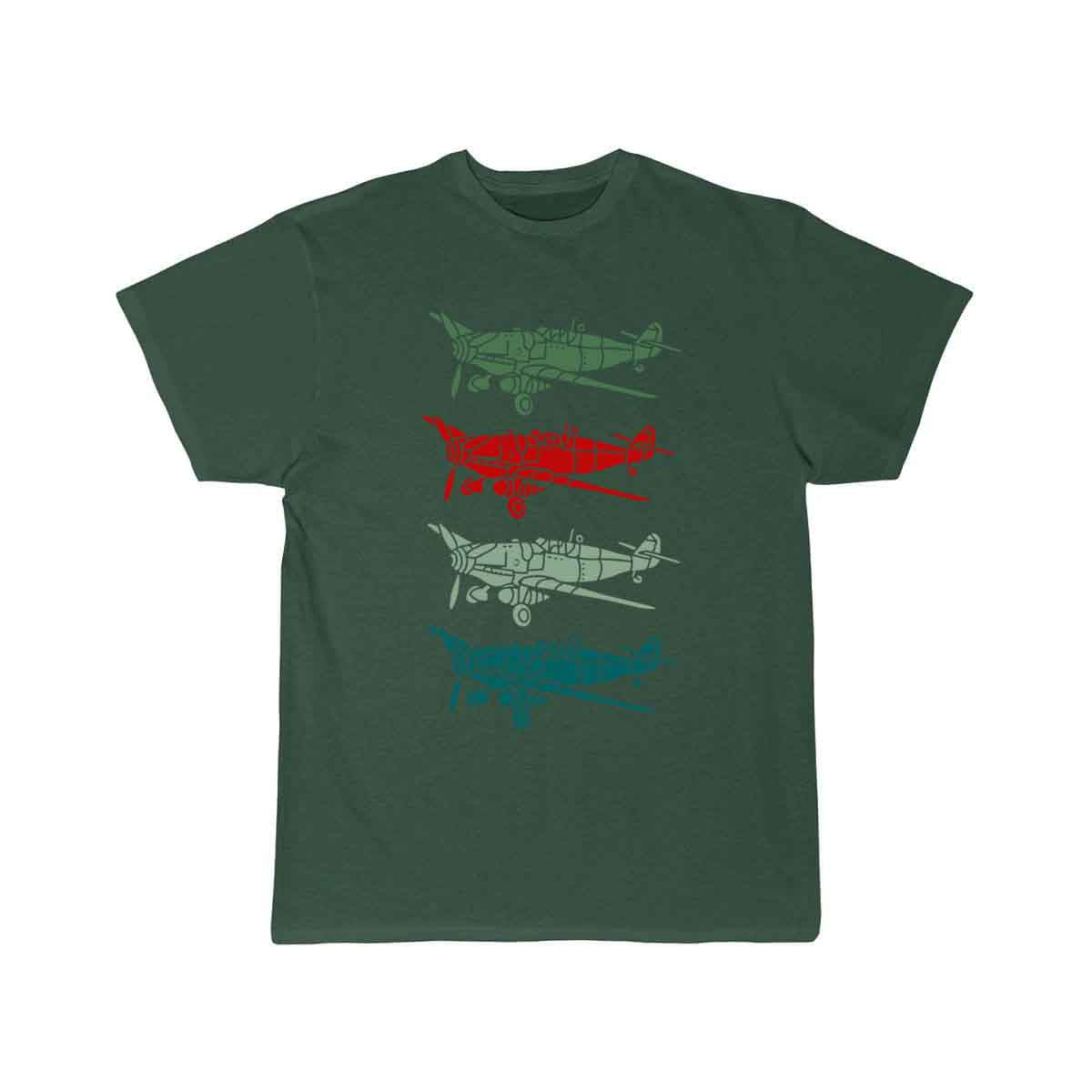 Retro Pilot T-Shirt I'd Rather be Flying Gif THE AV8R