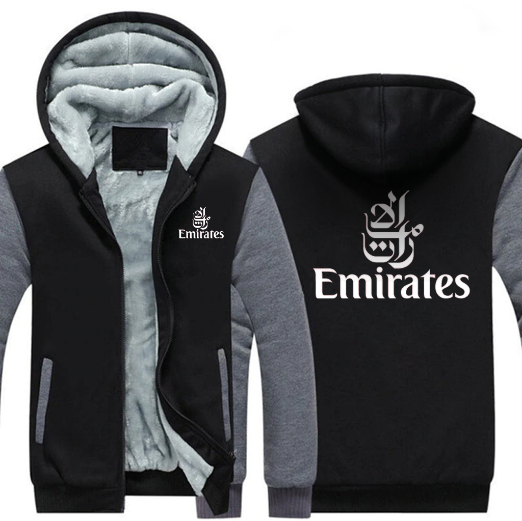 EMIRATES AIRLINES JACKEN FLEECE-SWEATSHIRT