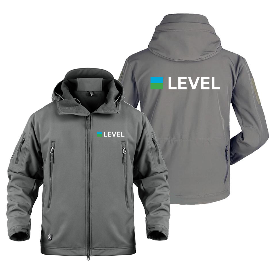 LEVEL AIRLINES DESIGNED MILITARY FLEECE THE AV8R