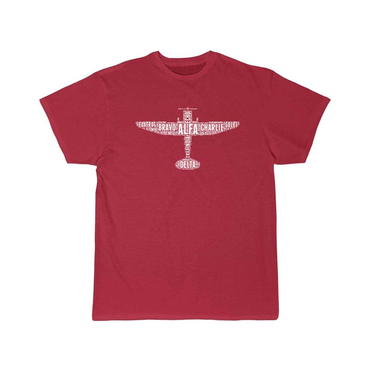 Phonetic Alphabet Airplane T-SHIRT THE AV8R