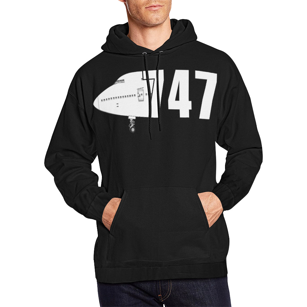 BOEING 747 All Over Print Hoodie jacket e-joyer