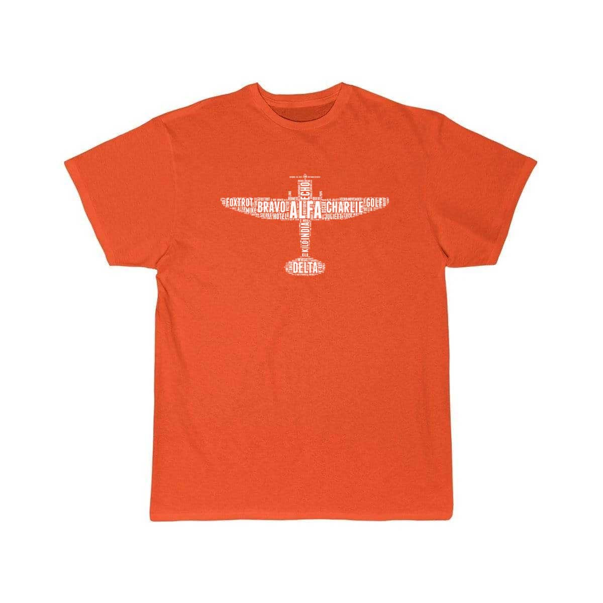 Phonetic Alphabet Airplane T-SHIRT THE AV8R