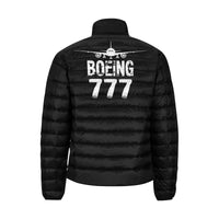 Thumbnail for BOEING 777 Men's Stand Collar Padded Jacket e-joyer