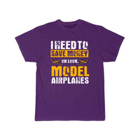 Thumbnail for Model Airplane Gift Model Building T-SHIRT THE AV8R