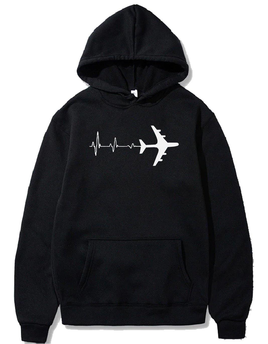 AVIATION HEARTBEAT DESIGNED PULLOVER THE AV8R