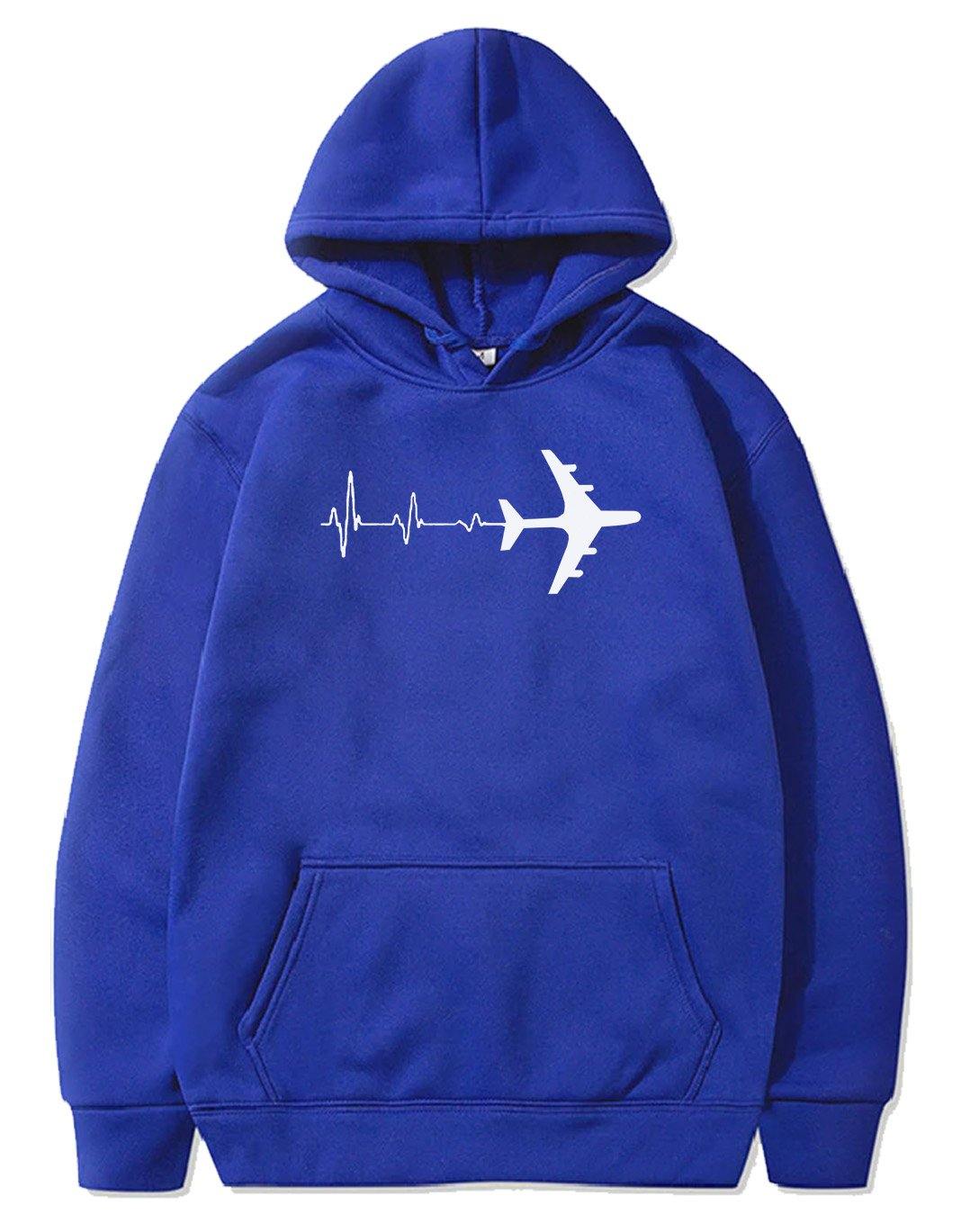 AVIATION HEARTBEAT DESIGNED PULLOVER THE AV8R