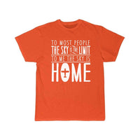 Thumbnail for sky is home, not the limit T-SHIRT THE AV8R