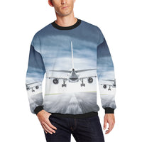 Thumbnail for HOODIE - 105 Men's Oversized Fleece Crew Sweatshirt e-joyer