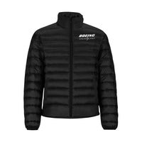 Thumbnail for BOEING Men's Stand Collar Padded Jacket e-joyer