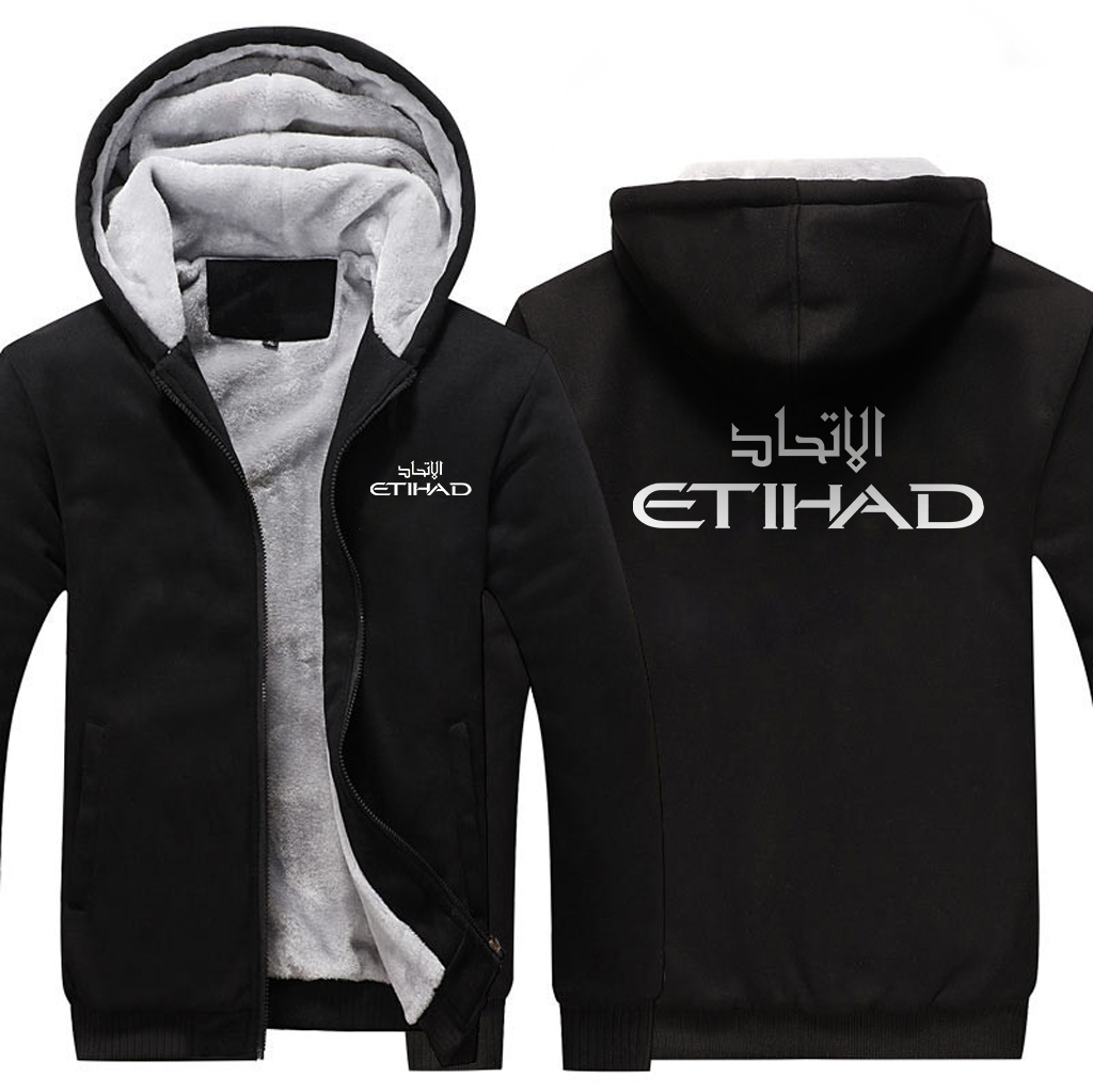 ETIHAD AIRLINES JACKEN FLEECE-SWEATSHIRT