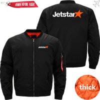 Thumbnail for JETSTAR AIRLINES MA1 JACKET THE AV8R