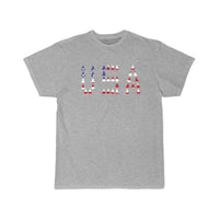 Thumbnail for USA Jet Fighter American Flag Gift T Shirt THE AV8R