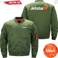 Thumbnail for JETSTAR AIRLINES MA1 JACKET THE AV8R