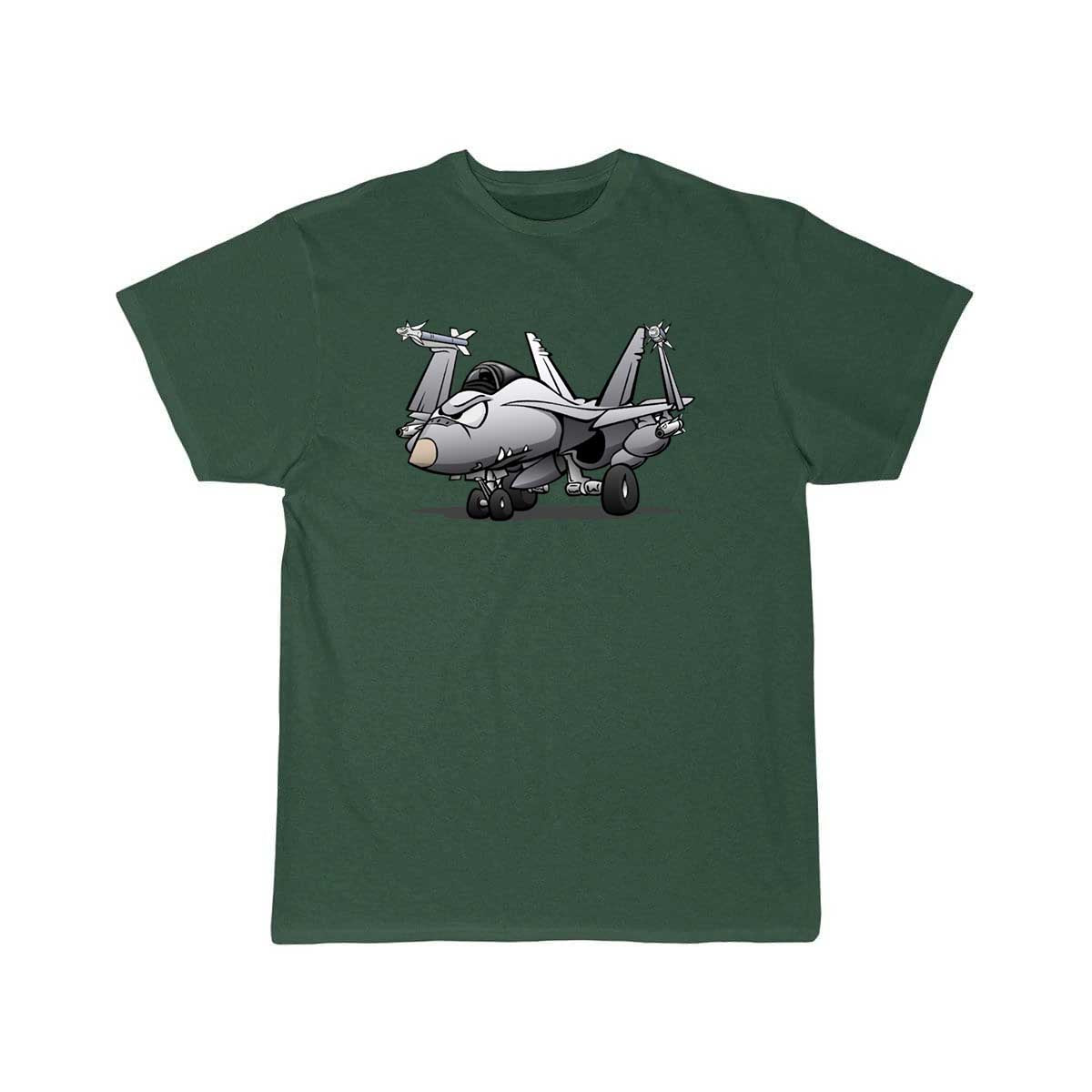 Military Naval Fighter Jet Airplane Cartoon T-SHIRT THE AV8R