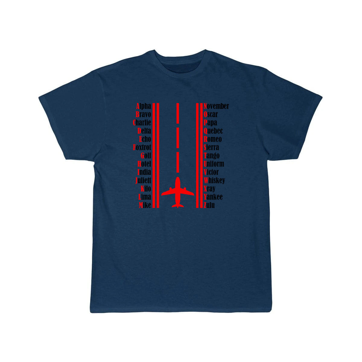 Pilot Pilots Alphabet T SHIRT THE AV8R