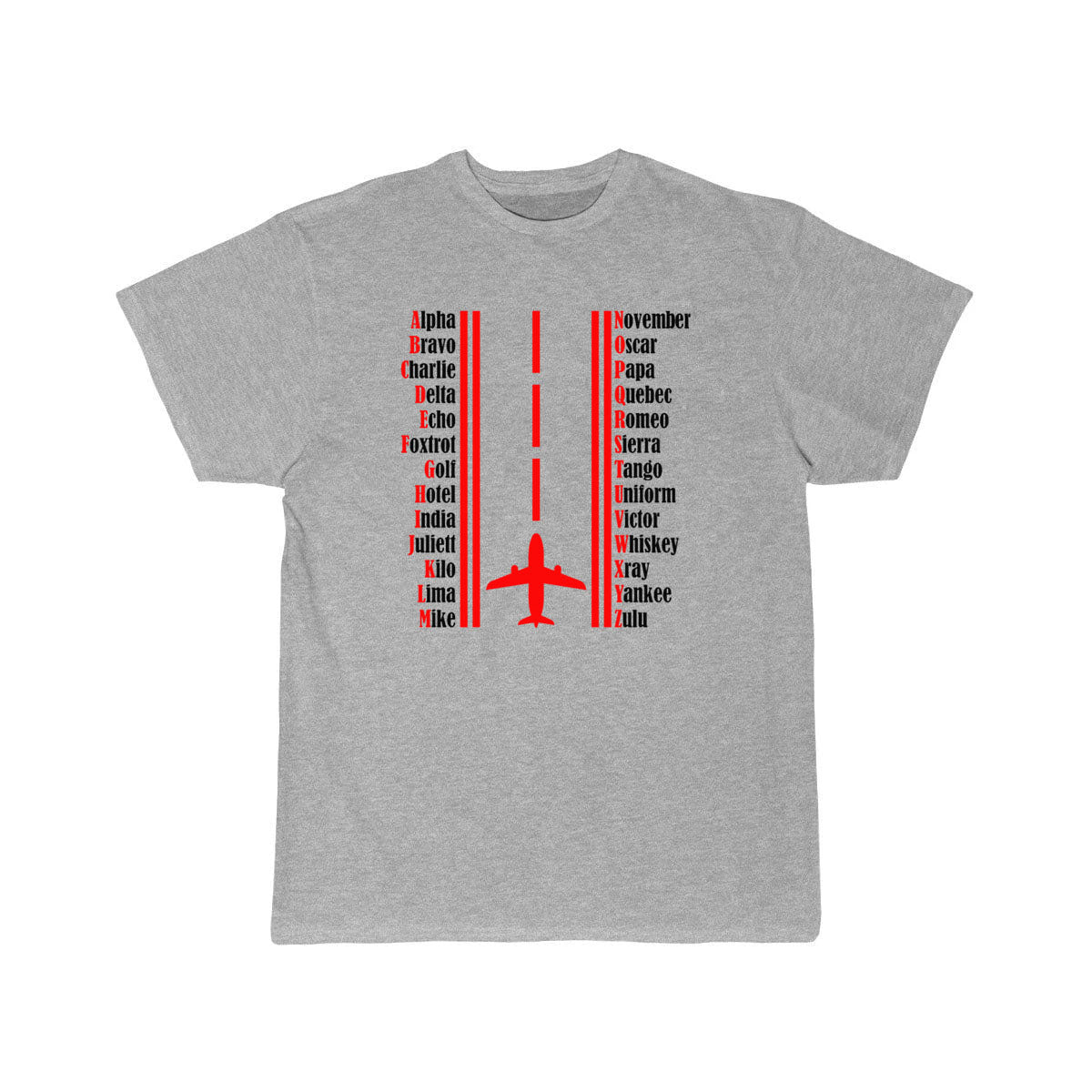 Pilot Pilots Alphabet T SHIRT THE AV8R