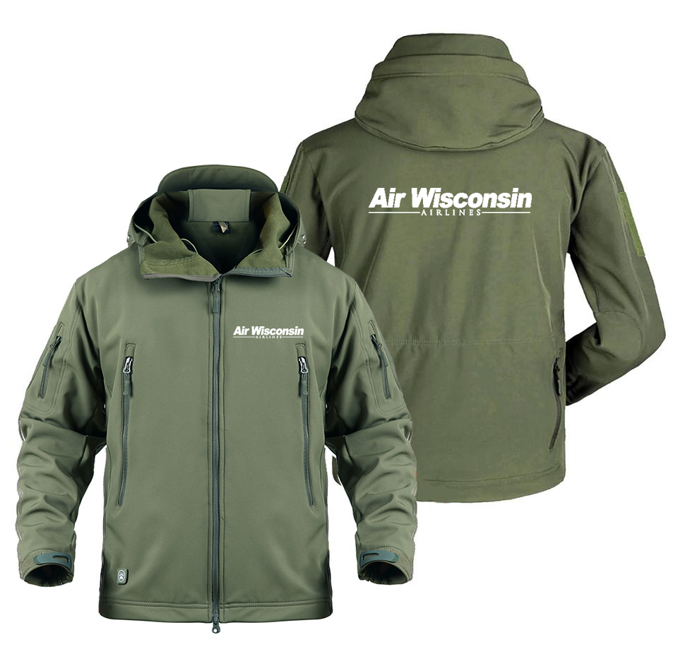 WISCONSIN AIRLINES DESIGNED MILITARY FLEECE THE AV8R