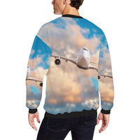 Thumbnail for HOODIE - 128 Men's Oversized Fleece Crew Sweatshirt e-joyer