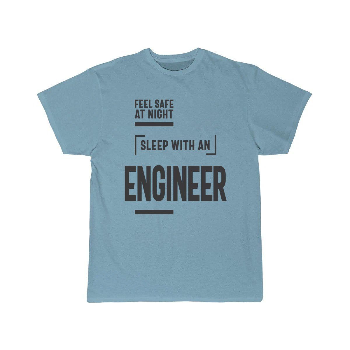 Feel Safe at Night Sleep With an Engineer  T-Shirt THE AV8R