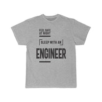 Thumbnail for Feel Safe at Night Sleep With an Engineer  T-Shirt THE AV8R