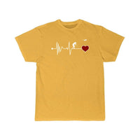 Thumbnail for Plane Spotter Heartbeat Red Heart T-SHIRT THE AV8R