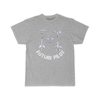 Thumbnail for Future Pilot Fighter Jet Aircraft Airplane T Shirt THE AV8R