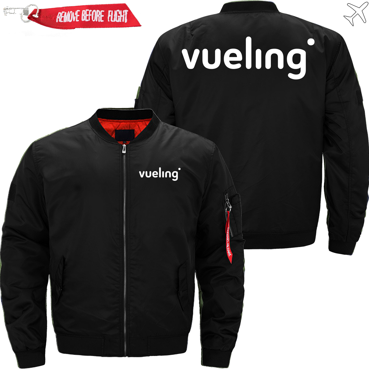 VUELING AIRLINE JACKET MA1 BOMBER