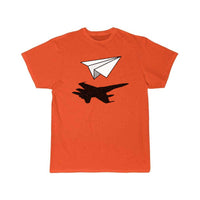 Thumbnail for Paper Plane Fighter Jet T Shirt THE AV8R