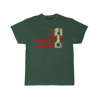 Thumbnail for US American Flag Piston Vintage Patriot  T-Shirt THE AV8R