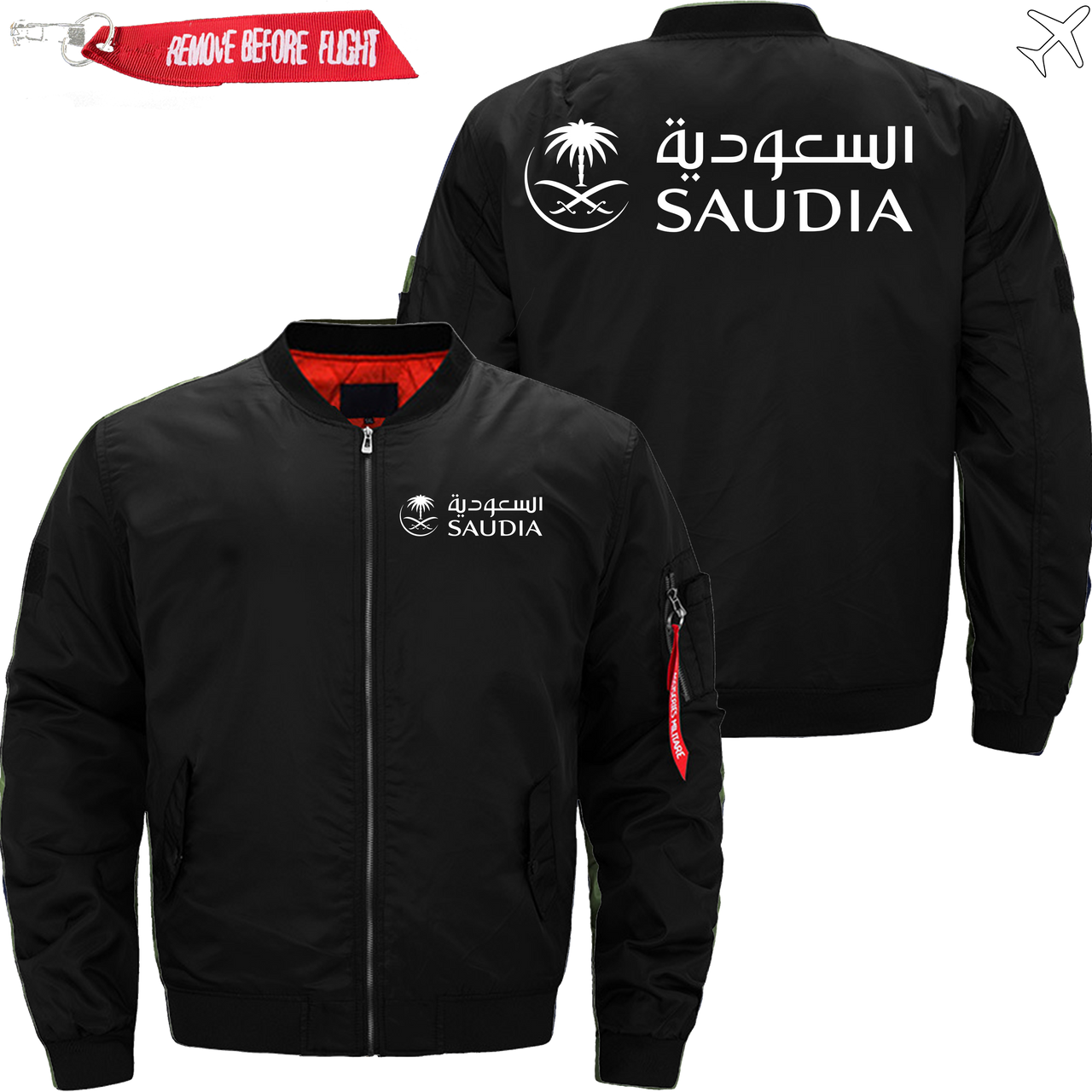 SAUDIA AIRLINE JACKET MA1 BOMBER