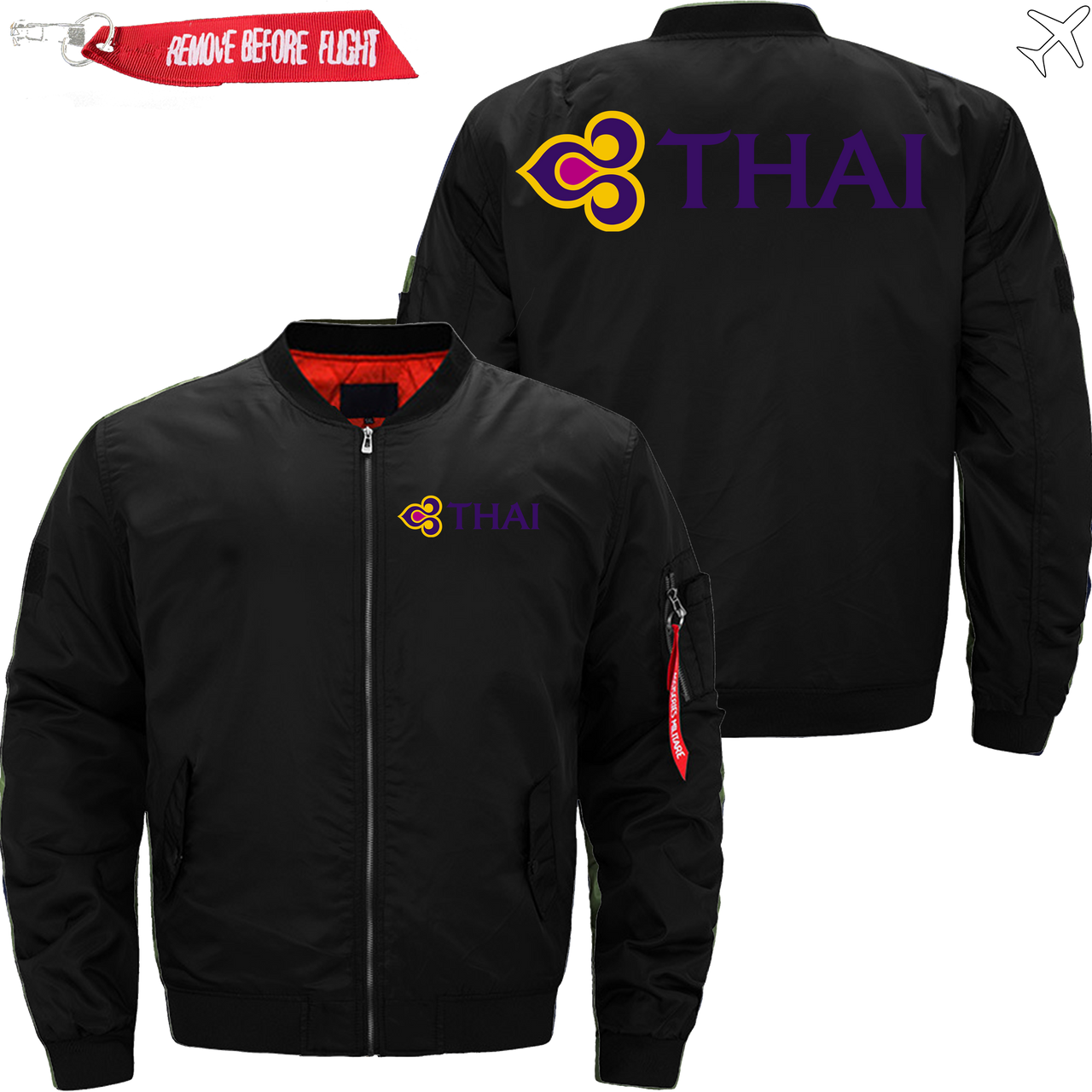 THAI AIRLINE JACKET MA1 BOMBER