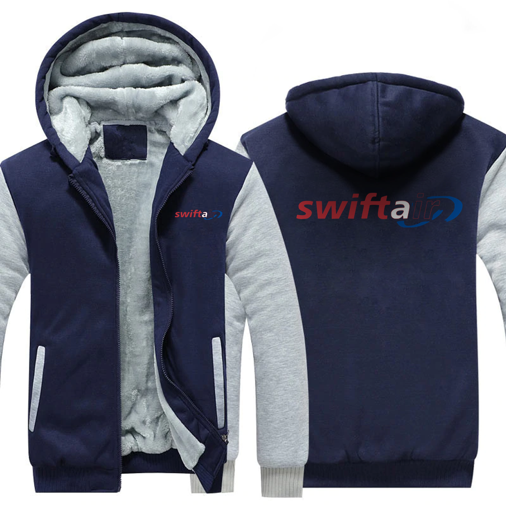 SWIFTA AIRLINES  JACKETS FLEECE SWEATSHIRT