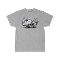 Thumbnail for Military Naval Fighter Jet Airplane Cartoon T Shirt THE AV8R