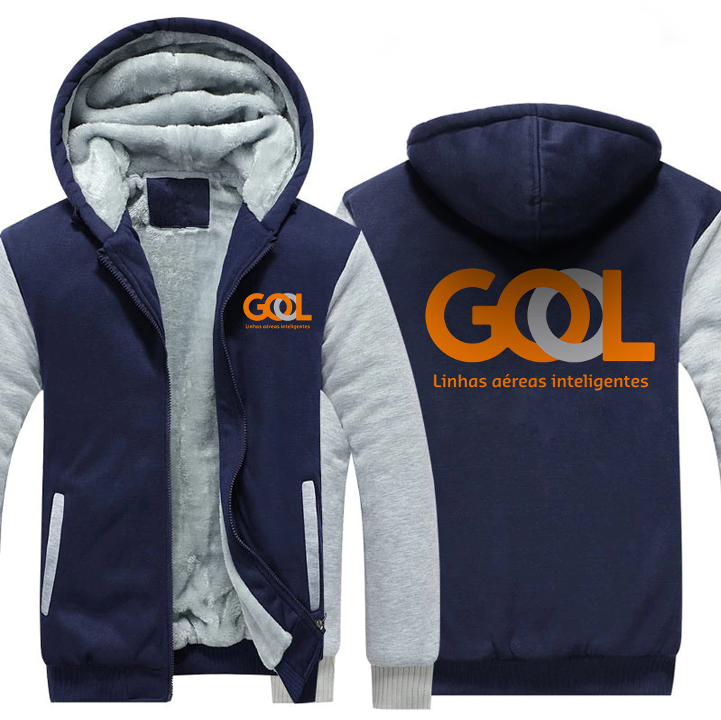 GOOL AIRLINES  JACKETS FLEECE SWEATSHIRT