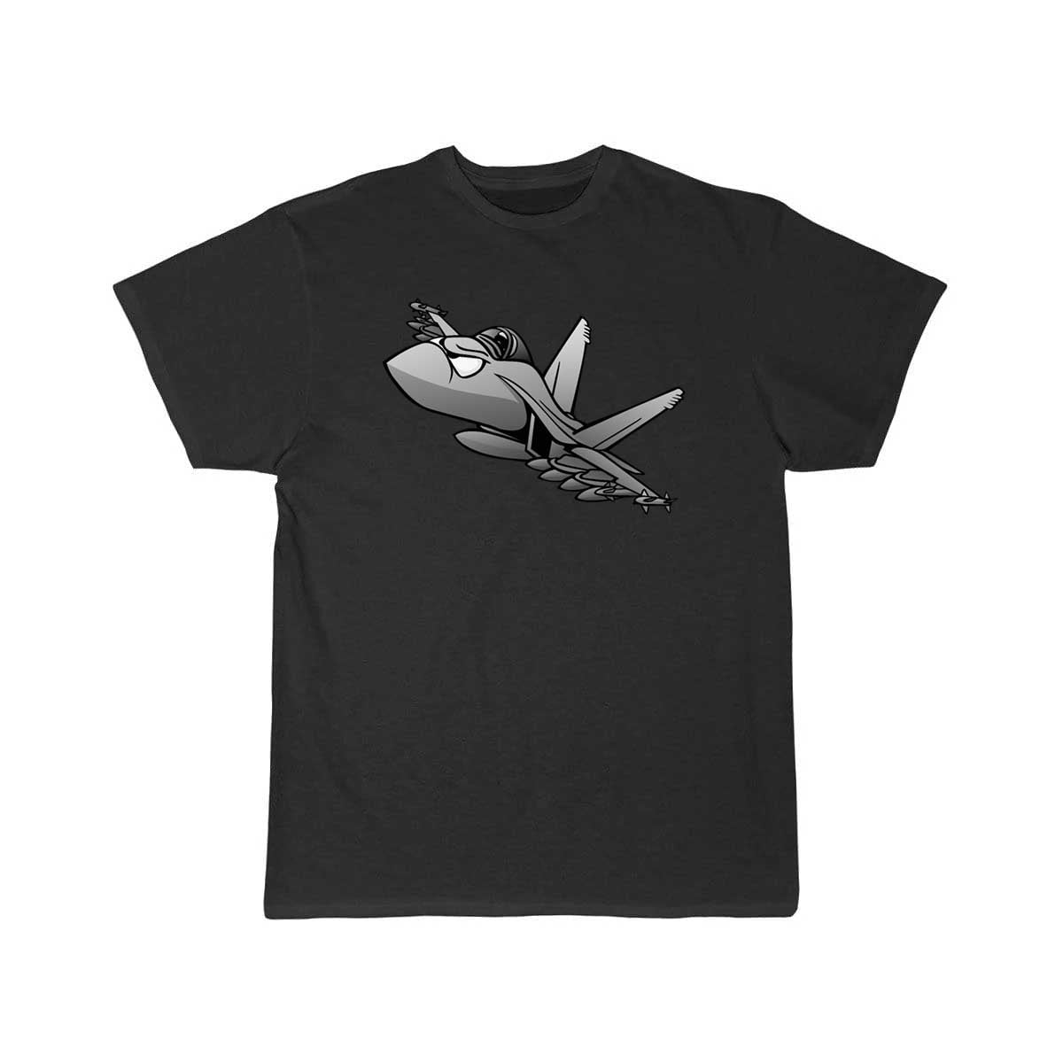 Military Fighter Attack Jet Airplane Cartoon T Shirt THE AV8R