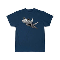 Thumbnail for Military Fighter Attack Jet Airplane Cartoon T Shirt THE AV8R