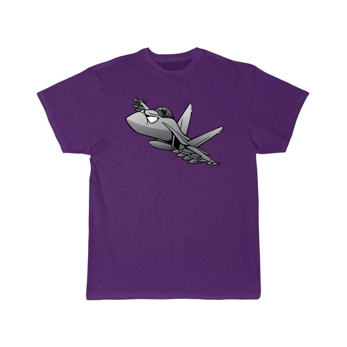 Military Fighter Attack Jet Airplane Cartoon T Shirt THE AV8R