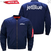 Thumbnail for JETBLUE AIRLINES MA1 JACKET THE AV8R