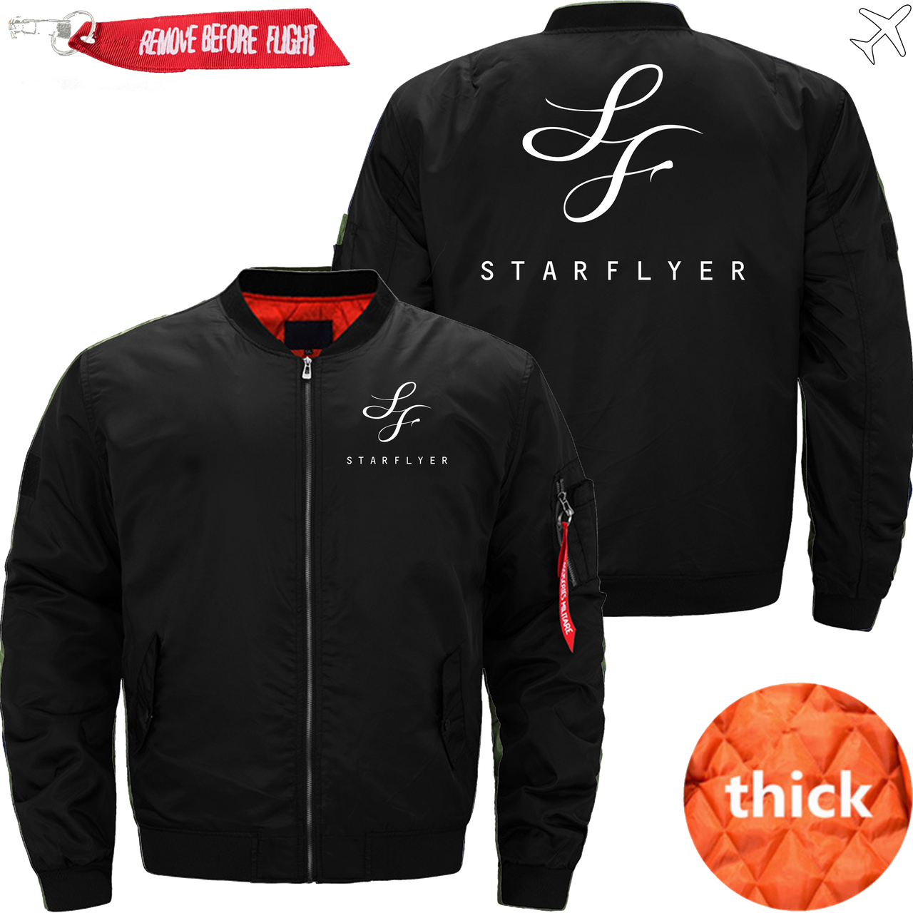 STARFLYER AIRLINE JACKET MA1 BOMBER