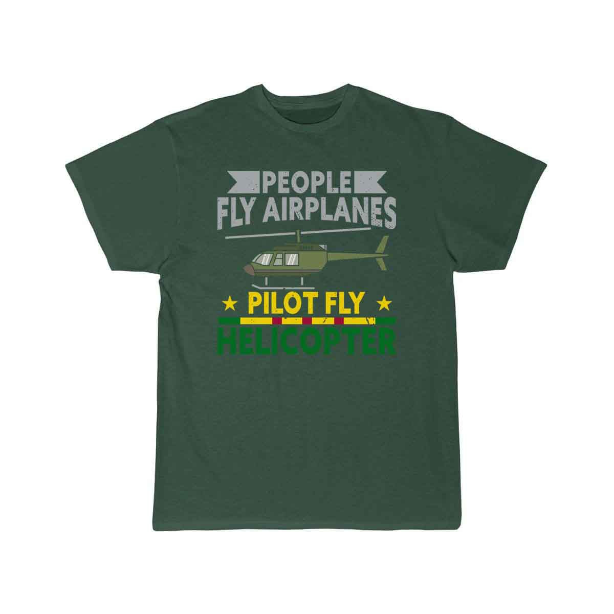 People Fly Airplanes Pilots Fly Helicopters T-SHIRT THE AV8R