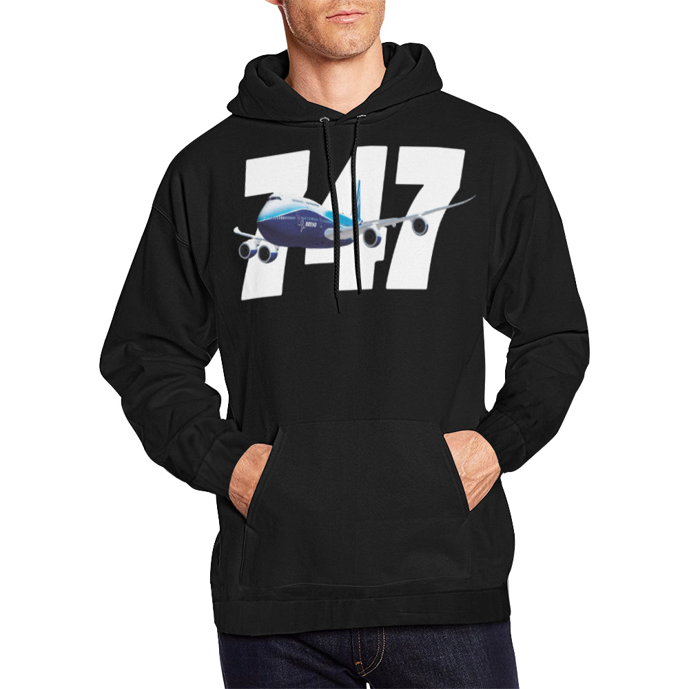 BOEING 747 All Over Print  Hoodie jacket e-joyer