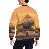 Thumbnail for HOODIE - 126 Men's Oversized Fleece Crew Sweatshirt e-joyer