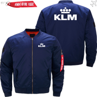 Thumbnail for KLM AIRLINES MA1 JACKET THE AV8R