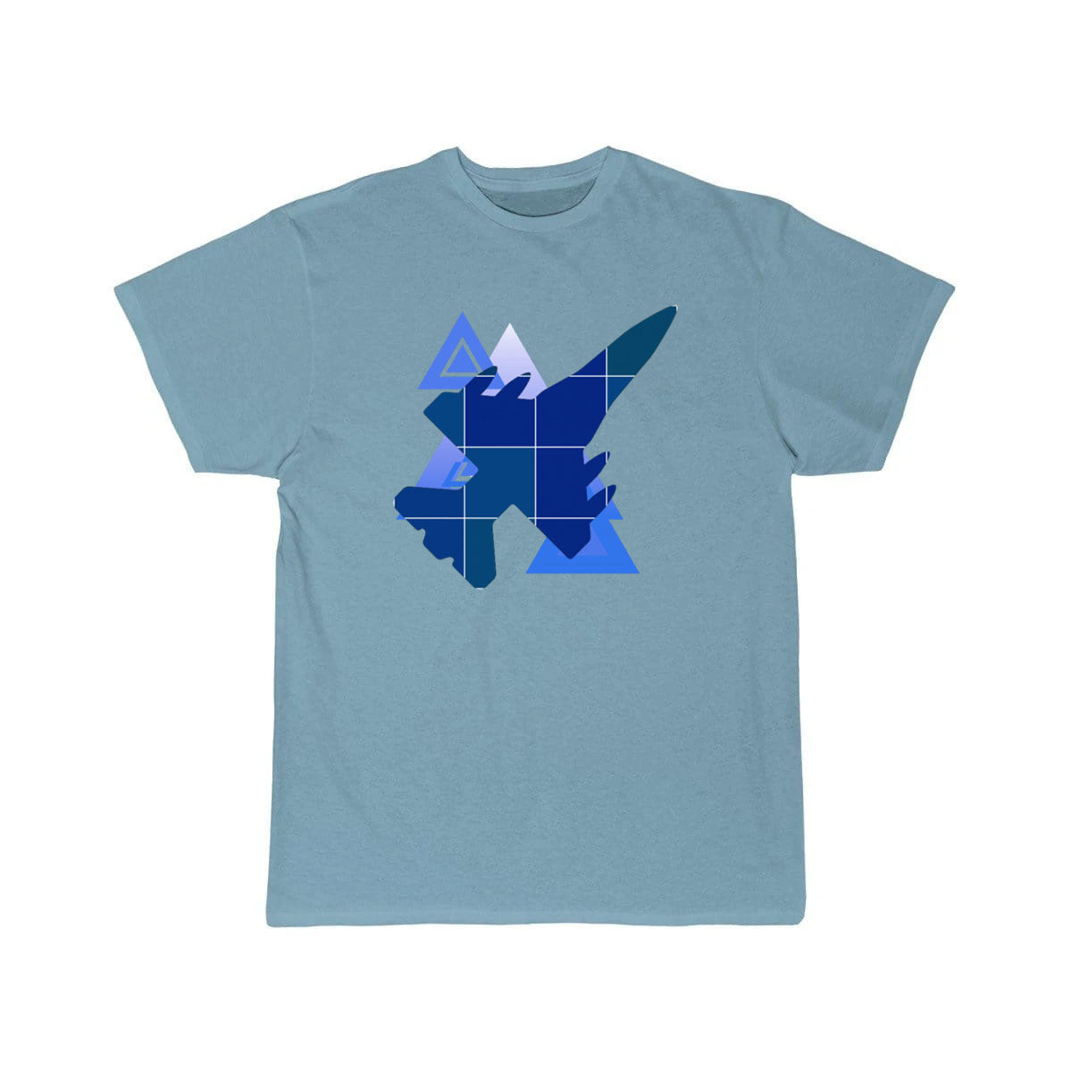 fighter jet blue T SHIRT THE AV8R