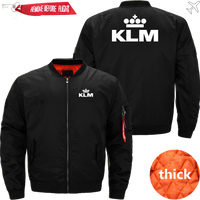 Thumbnail for KLM AIRLINES MA1 JACKET THE AV8R